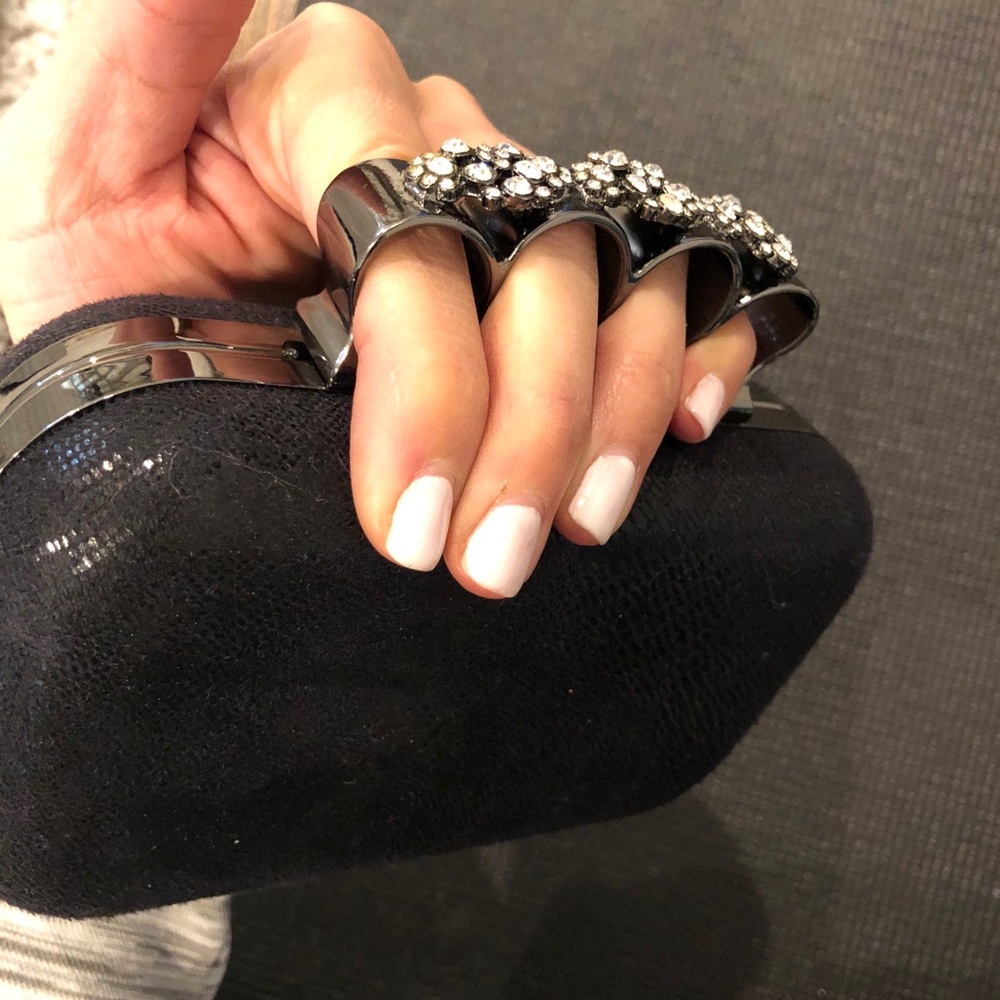 Crystal Ring clutch